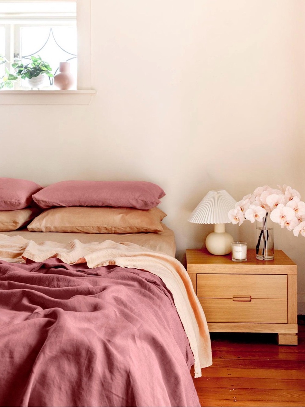 NEW Bed Threads French Flax Linen Bundle – Terracotta, Rosewater & Lavender